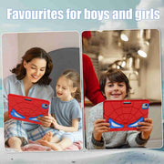 For iPad Air 11 2025 / 2024 Silicone + PC Shockproof Protective Tablet Case(Red Blue)