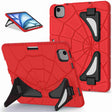 For iPad Air 11 2025 / 2024 Silicone + PC Shockproof Protective Tablet Case(Red Black) - iPad Air 11 2025 / 2024 Cases by PMC TechLife | Online Shopping South Africa | PMC TechLife | Buy Now Pay Later Mobicred