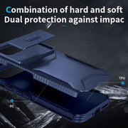 For Google Pixel 9 Pro XL Sliding Camshield Phone Case(Blue)