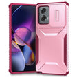 For Motorola Moto G Stylus 5G 2024 Sliding Camshield Phone Case(Pink + Rose Red) - Motorola Cases by PMC Jewellery | Online Shopping South Africa | PMC Jewellery | Buy Now Pay Later Mobicred