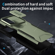 For Motorola Moto G Power 5G 2024 Sliding Camshield Phone Case(Alpine Green)