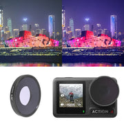 For DJI Osmo Action 4 JUNESTAR Threaded Camera Lens Filter, Filter:NIGHT