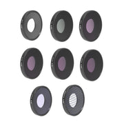 For DJI Osmo Action 4 JUNESTAR Threaded Camera Lens Filter, Filter:8 in 1 Filmmaking Kit