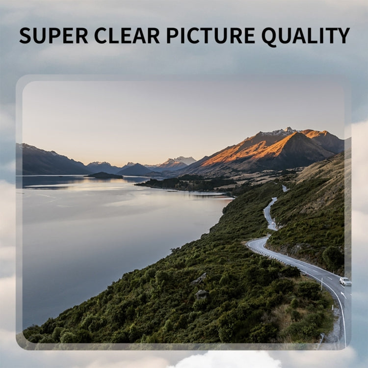 For DJI Osmo Action 4 JUNESTAR Threaded Camera Lens Filter, Filter:CPL