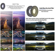 For DJI Osmo Action 4 JUNESTAR Threaded Camera Lens Filter, Filter:CPL