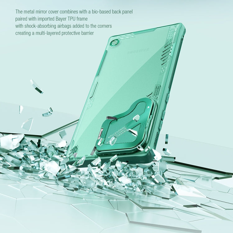 For Samsung Galaxy S24 Ultra 5G NILLKIN Ice Sky Prop Series Phone Case(Green)