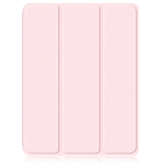 For iPad Air 11 2024 / Pro 11 2022 Acrylic 3-Fold Smart Leather Tablet Case(Pink)