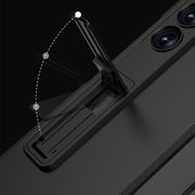 For Samsung Galaxy Z Fold6 GKK Integrated Full Coverage Magnetic Fold Phone Case(Silver)