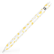For Apple Pencil 1 Cow Pattern Stylus Silicone Protective Cover(Yellow)