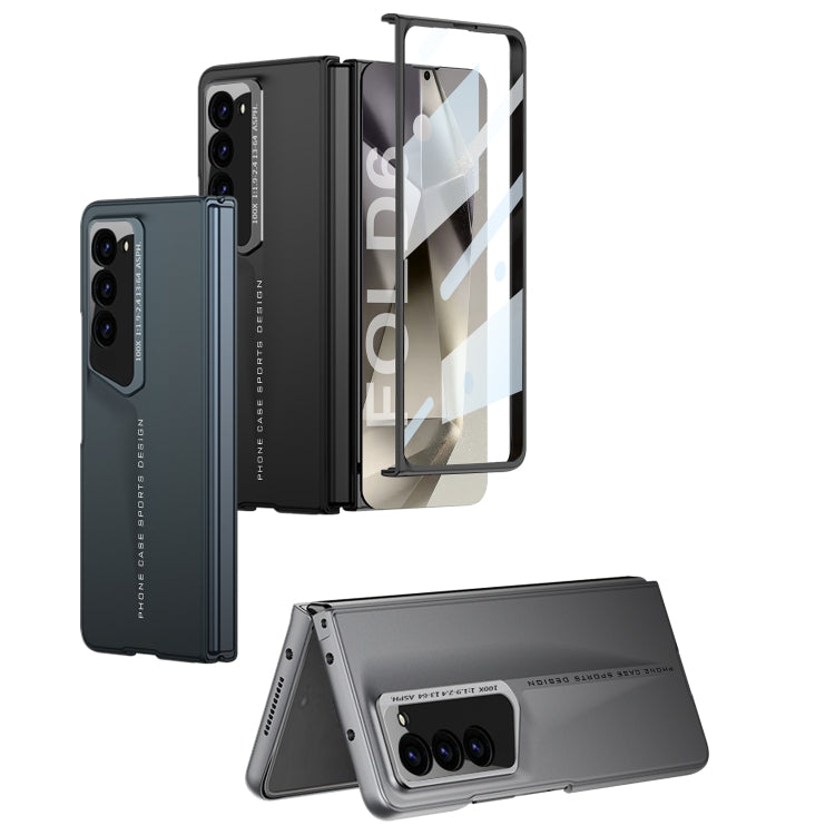 For Samsung Galaxy Z Fold6 GKK Integrated Blade Ultra-thin Full Coverage Phone Case(Titanium Gray)