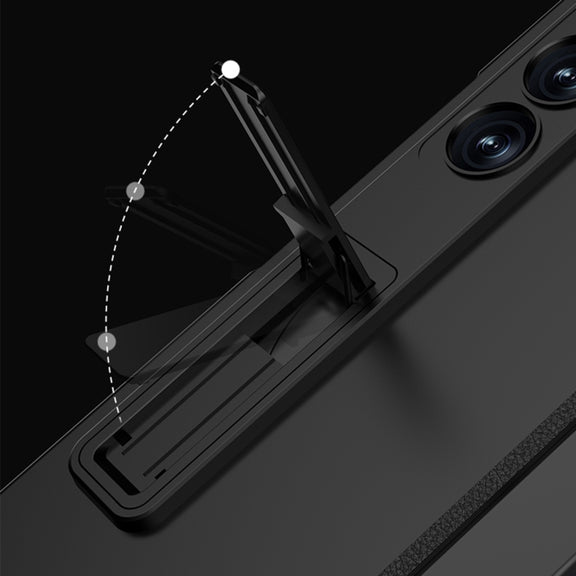 For Samsung Galaxy Z Fold6 GKK Integrated Anti Peep Full Coverage Magnetic Fold Phone Case(Green)
