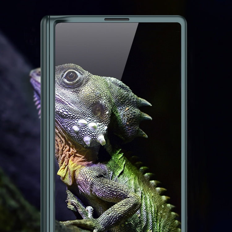For Samsung Galaxy Z Fold6 GKK Integrated Anti Peep Full Coverage Magnetic Fold Phone Case(Titanium Gray)