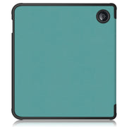 For Kobo Libra Colour 2024 Solid Color Deformation TPU Leather Smart Tablet Case(Green)
