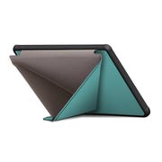 For Kobo Libra Colour 2024 Solid Color Deformation TPU Leather Smart Tablet Case(Green)