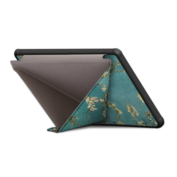 For Kobo Libra Colour 2024 Solid Color Deformation TPU Leather Smart Tablet Case(Apricot)