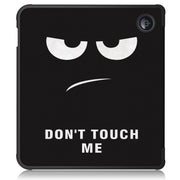 For Kobo Libra Colour 2024 Solid Color Deformation TPU Leather Smart Tablet Case(Big Eyes)