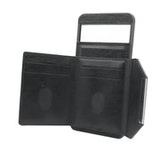 For Google Pixel 9 / 9 Pro Solid Color Metal Buckle Card Slots Bag Phone Case(Black)