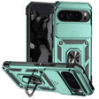 For Google Pixel 9 Pro Sliding Camshield Holder Phone Case(Green) - Google Cases by PMC TechLife | Online Shopping South Africa | PMC TechLife | Buy Now Pay Later Mobicred