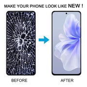 For vivo S18e V2334A Original AMOLED LCD Screen with Digitizer Full Assembly
