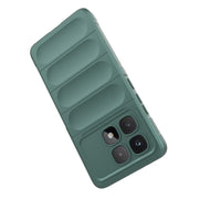 For Redmi K70 Ultra Global Magic Shield TPU + Flannel Phone Case(Dark Grey)
