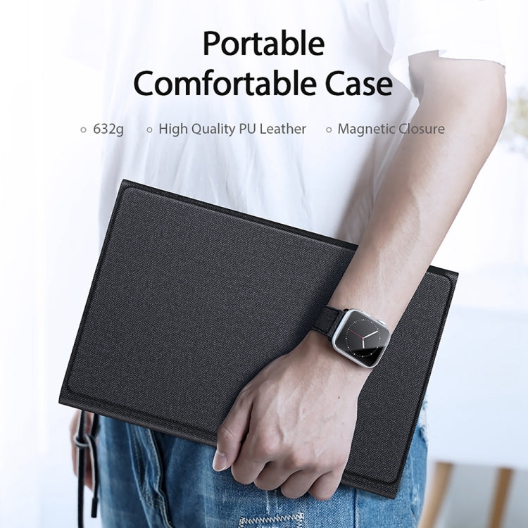 For iPad Pro 11 2024 DUX DUCIS TK Series Wireless Bluetooth Keyboard Tablet Protective Case(Black)