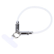 USB-C / Type-C to 8 Pin Data Cable Phone Anti-lost Short Lanyard, Length: 30cm(Green Braid)