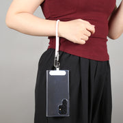 USB-C / Type-C to Type-C Data Cable Phone Anti-lost Short Lanyard, Length: 30cm(Black Braid)