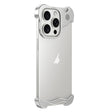 For iPhone 12 Pro Max Aromatherapy Alloy Frameless Phone Case(Silver) - iPhone 12 Pro Max Cases by PMC TechLife | Online Shopping South Africa | PMC TechLife | Buy Now Pay Later Mobicred