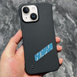 For iPhone 13 Carbon Fiber Frameless Cooling Phone Case(Blue) - iPhone 13 Cases by PMC TechLife | Online Shopping South Africa | PMC TechLife | Buy Now Pay Later Mobicred