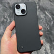 For iPhone 15 Carbon Fiber Frameless Cooling Phone Case(Black) - iPhone 15 Cases by PMC TechLife | Online Shopping South Africa | PMC TechLife | Buy Now Pay Later Mobicred