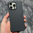 For iPhone 15 Pro Carbon Fiber Frameless Cooling Phone Case(Black) - free shipping - PMC TechLife - Order now!