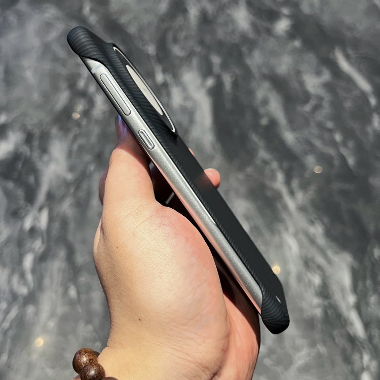 For Huawei Mate 50 Carbon Fiber Frameless Cooling Phone Case(Black)