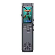 H22 Smart Color Screen Noise Reduction Voice Recorder, Capacity:64GB(Black)