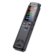 H22 Smart Color Screen Noise Reduction Voice Recorder, Capacity:64GB(Black)