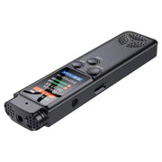 H22 Smart Color Screen Noise Reduction Voice Recorder, Capacity:64GB(Black)