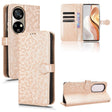 For Ulefone Note 17 Pro Honeycomb Dot Texture Leather Phone Case(Gold) - Ulefone Cases by PMC Jewellery | Online Shopping South Africa | PMC Jewellery | Buy Now Pay Later Mobicred