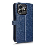 For Ulefone Note 18 Ultra Honeycomb Dot Texture Leather Phone Case(Blue)