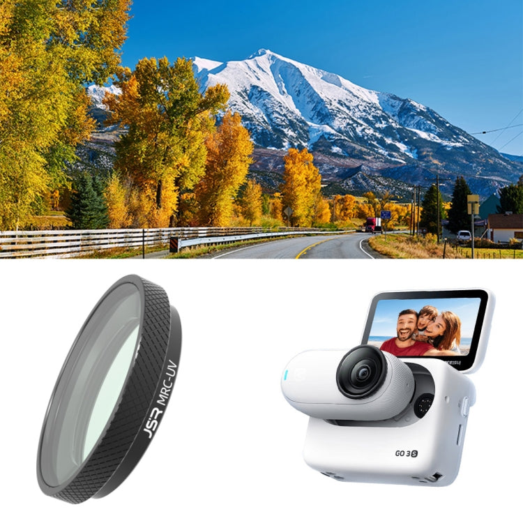 For Insta360 GO 3S JUNESTAR Camera Lens Filter, Filter:MCUV