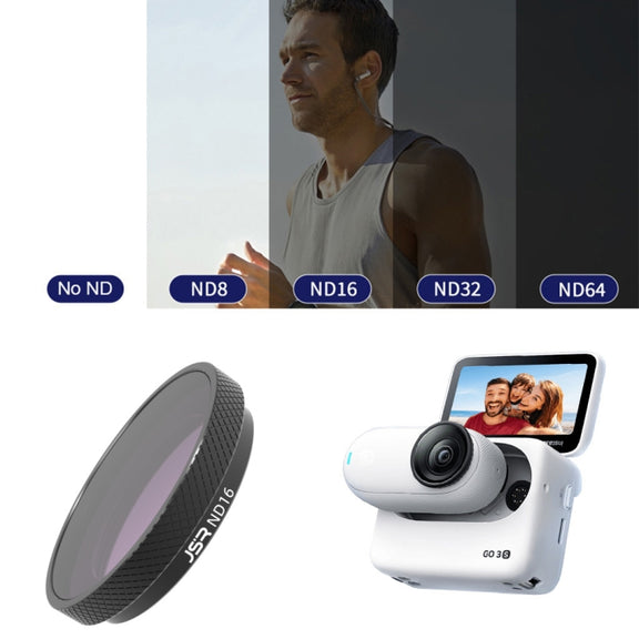 For Insta360 GO 3S JUNESTAR Camera Lens Filter, Filter:ND16