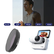 For Insta360 GO 3S JUNESTAR Camera Lens Filter, Filter:ND32