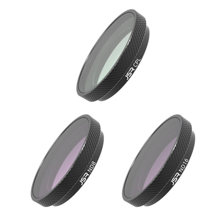 For Insta360 GO 3S JUNESTAR Camera Lens Filter, Filter:3 in 1 CPL ND8-16