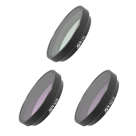 For Insta360 GO 3S JUNESTAR Camera Lens Filter, Filter:3 in 1 CPL ND8-16