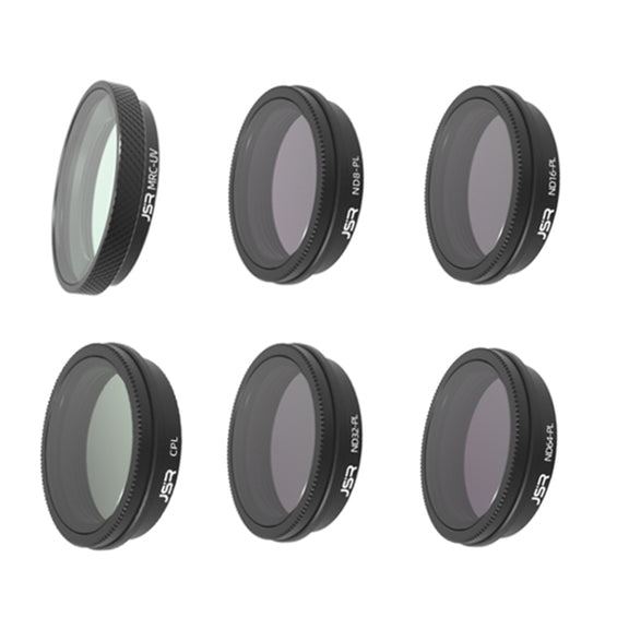 For Insta360 GO 3S JUNESTAR Camera Lens Filter, Filter:6 in 1 Adjustable