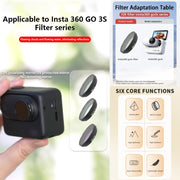 For Insta360 GO 3S JUNESTAR Camera Lens Filter, Filter:ND32