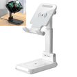 T6 2 in 1 Portable Folding Stand Wireless Charging, Style:Double Charge(White) - Wireless Charger by PMC TechLife | Online Shopping South Africa | PMC TechLife | Buy Now Pay Later Mobicred