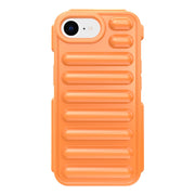 For iPhone 16e Capsule Series Candy Color TPU Phone Case(Orange)