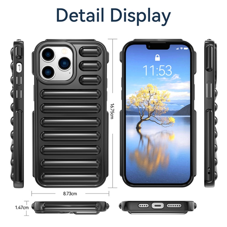 For iPhone 16e Capsule Series Candy Color TPU Phone Case(Transparent)