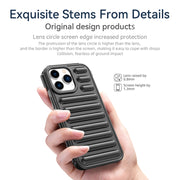 For iPhone 16e Capsule Series Candy Color TPU Phone Case(Black)