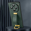 For vivo X100s Pro / X100 Pro SULADA PC + Leather Texture Skin Feel Shockproof Phone Case(Green) - vivo Cases by SULADA | Online Shopping South Africa | PMC Jewellery | Buy Now Pay Later Mobicred