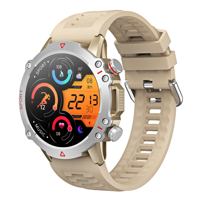 LEMFO TF10 Pro 1.53 inch BT5.2 IP67 Sport Smart Watch, Support Bluetooth Call / Sleep / Blood Oxygen / Heart Rate / Long Sitting Health Monitor(Silver)